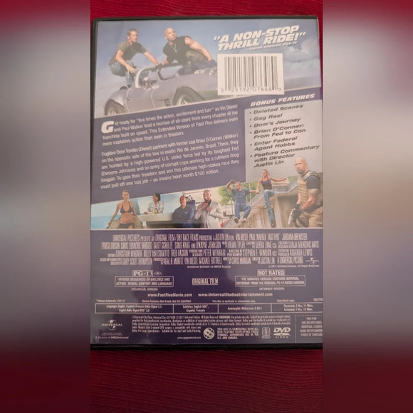 Fast Five DVD(EUC) - Picture 2 of 3
